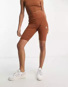 Ржавые шорты в рубчик adidas Originals