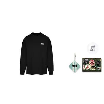 S45 Футболка унисекс, Черный