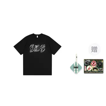 S45 Футболка унисекс, Черный