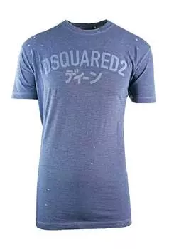S71Gd0416 s22146 478 футболка Dsquared2, синий