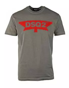 S71Gd0698 s22427 852 футболка Dsquared2, серый