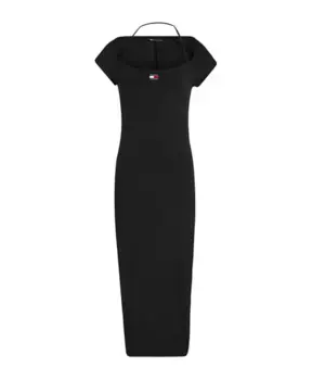 S элегантное платье Tommy Jeans, черный