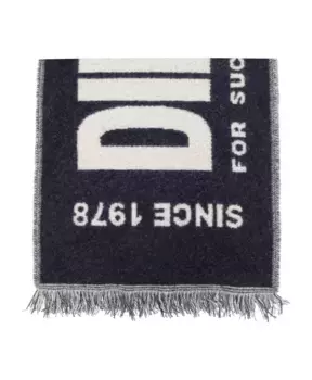 S Bisc Новый шарф Diesel, синий