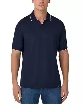 S-Cafe Высокотехнологичная Пике Поло Boggi Milano, синий