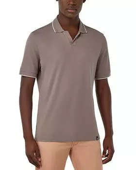 S-Cafe Высокотехнологичная Пике Поло Boggi Milano, коричневый/бежевый