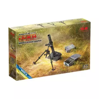 s.Gr.W.34 Немецкий миномет времен Второй мировой войны, Military Models 1/35 Scale (ICM)