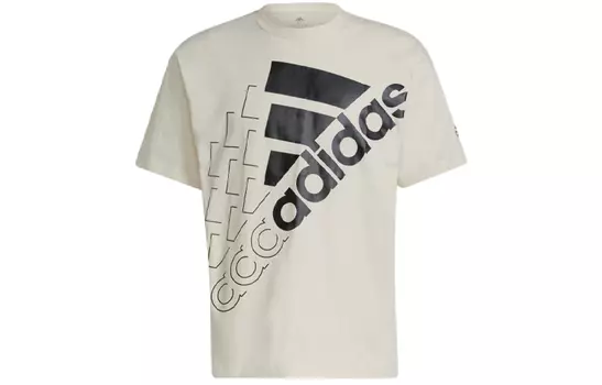 С логотипом AdiClub Essentials, гендерно-нейтральная футболка Adidas, желтый/белый