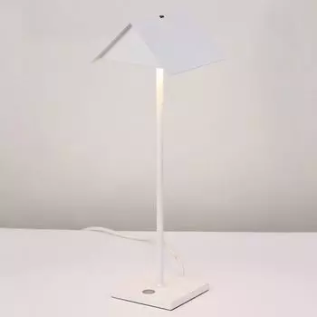 S.luce Book LED настольная лампа с сенсорным диммером и сенсорной настольной лампой, белый