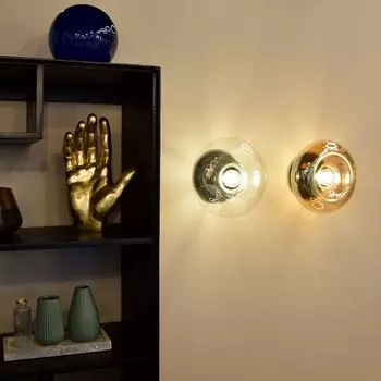 S.luce Cruet настенный светильник потолочный светильник и низкий стеклянный светильник стеклянный светильник настенный светильник, желтый