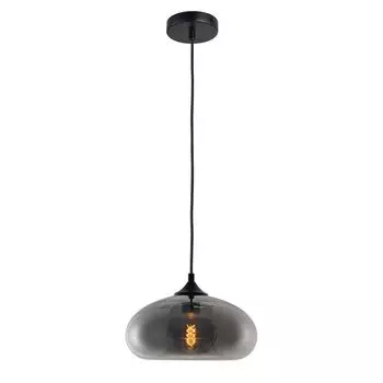 S.luce Cruet Стеклянный подвесной светильник и низкий подвесной светильник Винтажный подвесной светильник в стиле ретро Дымчатый низкий (плоский) круглый