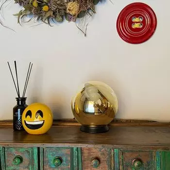 S.luce Fairy стеклянный шар настольная лампа настольная лампа стеклянная лампа стеклянная лампа для гостиной, прозрачный