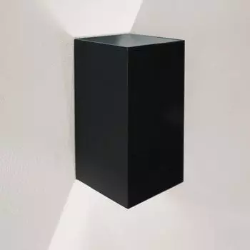 S.luce Ixa Светодиодный настенный светильник для наружного освещения IP44 Настенный светильник для наружного освещения со световым эффектом, черный