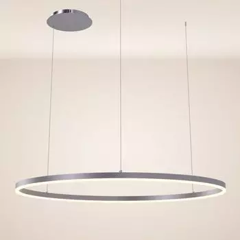 S.luce Кольцевой подвесной светильник, прямой кольцевой светильник, кольцевой светильник, подвесной светильник, подвесной светильник, подвесной светильник, алюминий, 100 см, 250 см, подвесной круглый