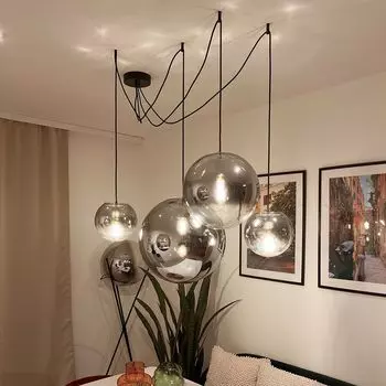 S.luce Progress подвесной светильник из стекла с цветовым градиентом подвесной светильник золотой 20см круглый