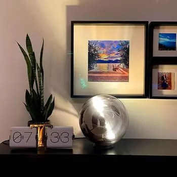 S.luce Progress стеклянный шар настольная лампа настольная лампа лампа для спальни торшер
