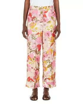 S Max Mara Брюки из шелка Leda Max Mara, розовый