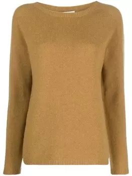 'S Max Mara джемпер с вырезом-лодочкой, желтый