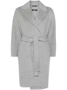 'S Max Mara пальто из вирджинской шерсти, серый