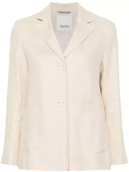 'S Max Mara пиджак Socrates, нейтральный цвет