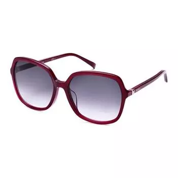 'S MAX MARA Солнцезащитные очки нестандартной формы, женские, красные