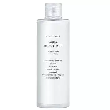 S.NATURE, Aqua Oasis Toner увлажняющий тоник с PHA-кислотой и бетаином 300 мл
