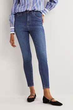 С облегающим кроем и средней талией Boden, синий