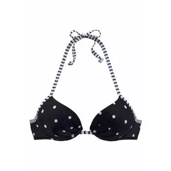 s.Oliver Beachwear лиф бикини пуш-ап »Audrey« для женщин, цвет schwarz