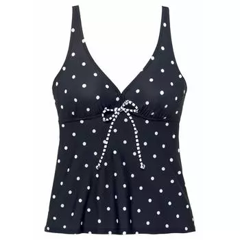 s.Oliver Beachwear топ танкини на косточках »Audrey« для женщин, цвет schwarz