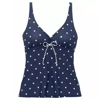 s.Oliver Beachwear топ танкини на косточках »Audrey« для женщин, цвет blau