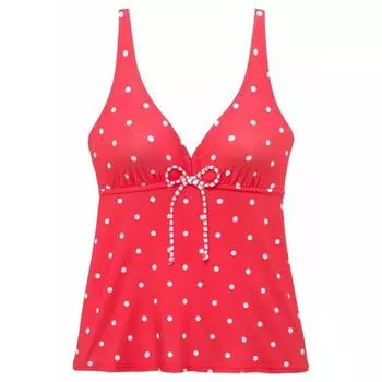s.Oliver Beachwear топ танкини на косточках »Audrey« для женщин, цвет rot
