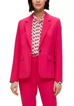 S.Oliver Блейзер-пиджак BLACK LABEL, стрейч S.Oliver Black Label, розовый
