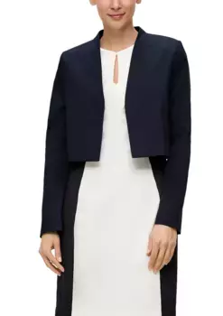 S.Oliver болеро-блейзер BLACK LABEL S.Oliver Black Label, синий