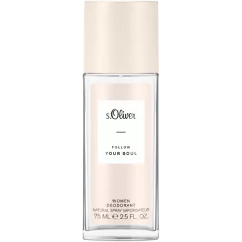 s.Oliver Follow Your Soul Парфюмированный женский дезодорант, 75 мл