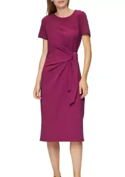 S.Oliver летнее платье с лентой, розовый