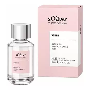 S.Oliver Pure Sense для женщин | Туалетная вода - Puristic And Clear - Аромат