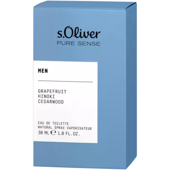 s.Oliver Pure Senses туалетная вода для мужчин, 30 мл