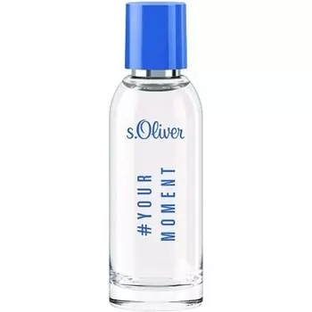 S. Oliver Your Moment Мужская туалетная вода 50 мл натуральный спрей-испаритель, S.Oliver