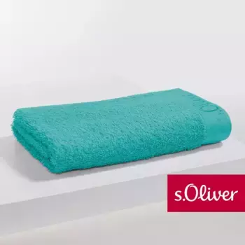 С.Оливер полотенце "с. Полотенце Oliver (1 шт.), особенно мягкое и впитывающее S.Oliver 50х100 см (1 шт.), бирюзовый