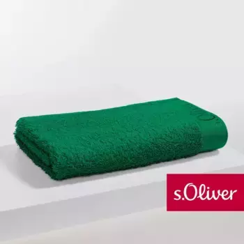 С.Оливер полотенце "с. Полотенце Oliver (1 шт.), особенно мягкое и впитывающее S.Oliver 50х100 см (1 шт.), зеленый