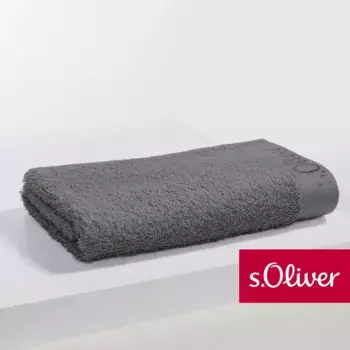 С.Оливер полотенце "с. Полотенце Oliver (1 шт.), особенно мягкое и впитывающее S.Oliver 50х100 см (1 шт.), серый