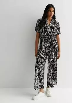 С поясом New Look, Комбинезон New Look, черный