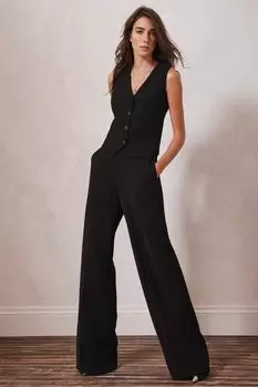 С прямым вырезом Mint Velvet, черный