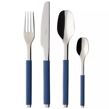 S+ Столовые приборы Blueberry 24 шт Villeroy & Boch, синий