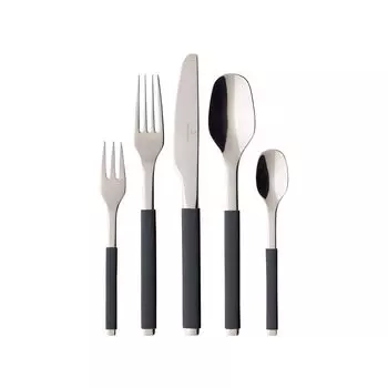 S+ Столовые приборы Cosy Grey 30 шт Villeroy & Boch, серый