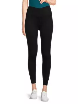 С уважением, леггинсы с перекрестной талией Jules Rue Bandier, черный