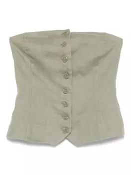 Саэллена топ SAMSOE SAMSOE, зеленый