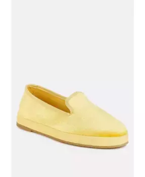 Саба Лоферы на круглом носке без шнуровки из вельвета London Rag, мультиколор