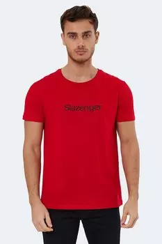 SABE I Мужская футболка красная SLAZENGER