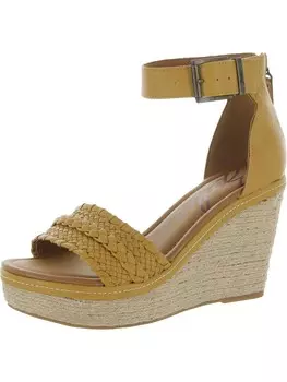 Sabeen-Espad Женские эспадрильи на танкетке Zodiac, цвет Yellow Gold Pu