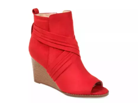 Sabeena Wedge Сапоги Journee, Red